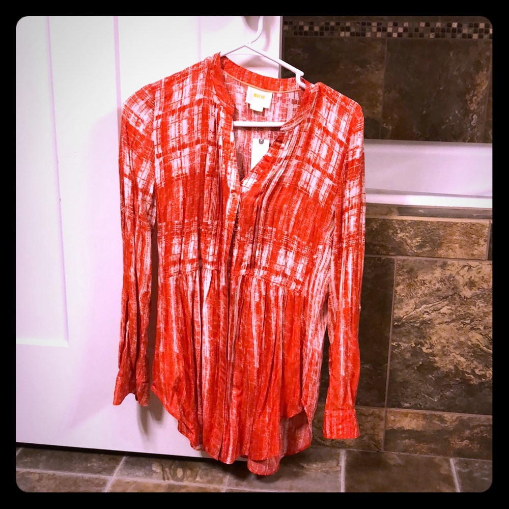 Anthropologie Maeve blouse